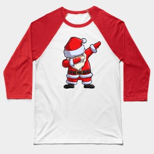 DABBING SANTA Baseball T-Shirt